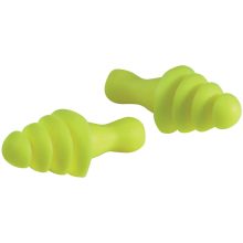 Earline - sárga zsinóros, lamellás füldugó + doboz snr 30db