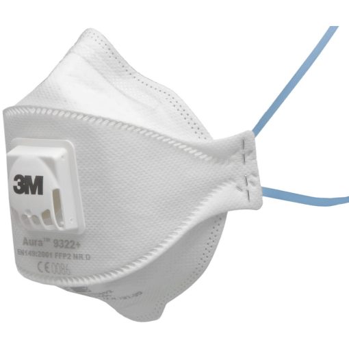 3M 9322+ aura ffp2 részecskeszűrő félálarc