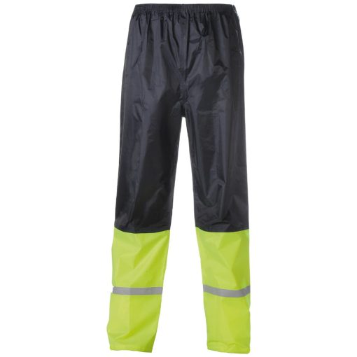 Fluo esőruha fényvisszaverő csíkkal, sárga