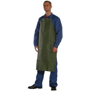 Pvc savkötény-zöld 110x75 cm