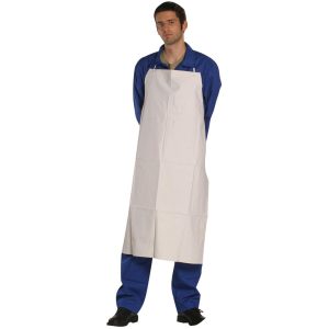 Pvc savkötény-fehér nagy 120x90 cm