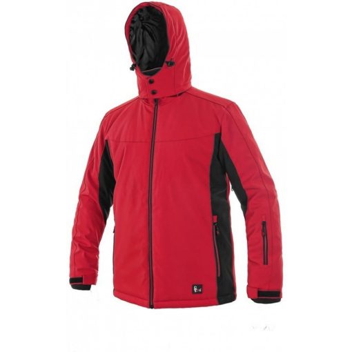 Vegas bélelt softshell férfi kabát Fekete