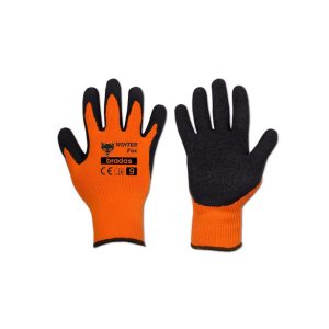 Védőkesztyű WINTER FOX, latex, vastag